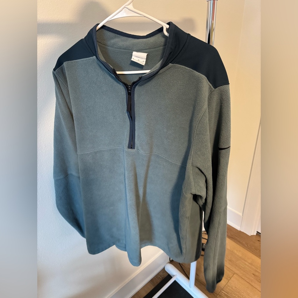 NIKE Mens Therma-fit Victory HZ TOP - HASTA/ARMORY NAVY Size XL